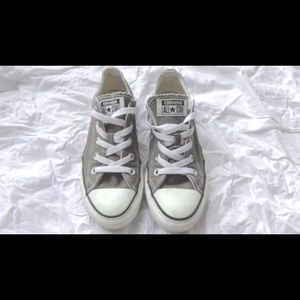 Converse Colour Chuck Taylor All Star Low Top Charcoal Women Size 6